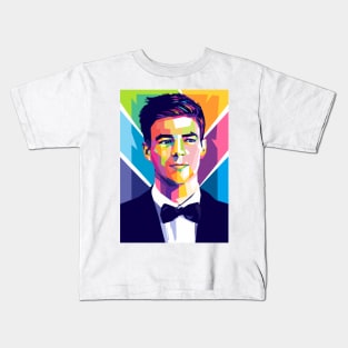 Grant Gustin Kids T-Shirt